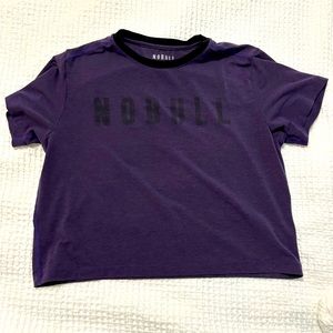 NoBull tops crop boxy tee